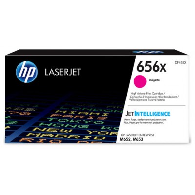 HP TONER 656X MAGENTA ALTA CAPACIDAD LASERJET M652 (CF463X) (Espera 4 dias) en Huesoi