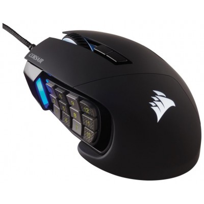 Corsair Scimitar RGB Elite ratón mano derecha USB tipo A Óptico 18000 DPI (Espera 4 dias) en Huesoi