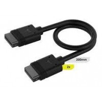 CABLE CONECTOR CORSAIR ICUE LINK 2X200MM NEGRO en Huesoi