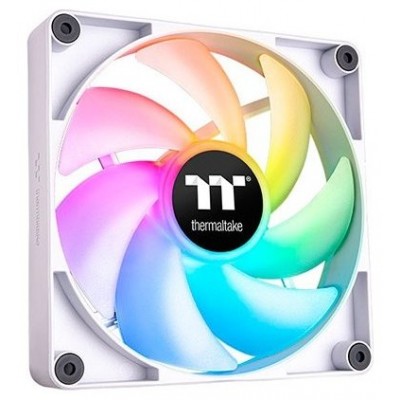 VENTILADOR 120X120 THERMALTAKE CT120 ARGB WHITE PACK 2UD en Huesoi