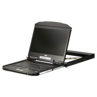 Aten CL3700NW consola de rack 47 cm (18.5") 1920 x 1080 Pixeles Metal, De plástico Negro 1U (Espera 4 dias) en Huesoi