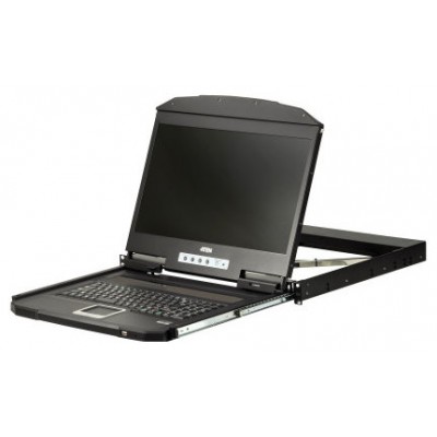 Aten CL3700NW consola de rack 47 cm (18.5") 1920 x 1080 Pixeles Metal, De plástico Negro 1U (Espera 4 dias) en Huesoi