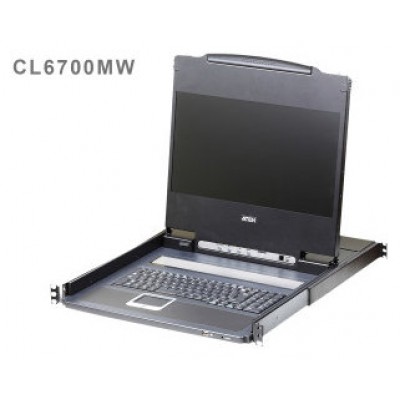 ATEN Consola LCD single rail (HDMI / DVI / VGA, USB) (Espera 4 dias) en Huesoi
