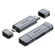 LECTOR TARJETAS EXTERNO USB 3.0 NEGRO VENTION (Espera 4 dias) en Huesoi