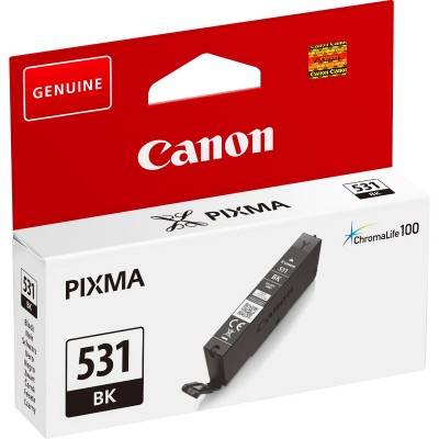 CARTUCHO TINTA NEGRO CANON CLI-531BK (Espera 4 dias) en Huesoi