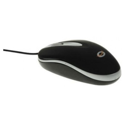 MOUSE CONCEPTRONIC EASY OPTICAL USB NEGRO Y PLATA en Huesoi