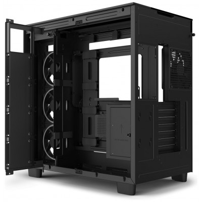 CAJA ATX SEMITORRE NZXT H9 ELITE NEGRO CRISTAL en Huesoi