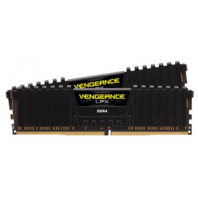 DDR4 32 GB(2X16KIT) 3200 VENGEANCE LPX BLACK CORSAIR (Espera 4 dias) en Huesoi