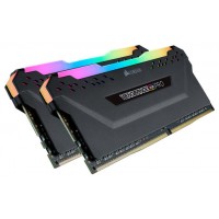 DDR4 16 GB(2X8KIT) 3600 VENGEANCE RGB PRO BLACK CORSAIR (Espera 4 dias) en Huesoi