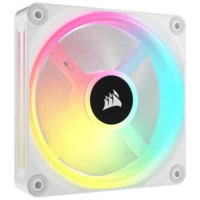 Corsair CO-9051006-WW sistema de refrigeración para ordenador Carcasa del ordenador Ventilador 12 cm Blanco 3 pieza(s) (Espera 4 dias) en Huesoi