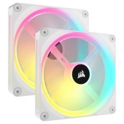 Corsair CO-9051008-WW sistema de refrigeración para ordenador Carcasa del ordenador Ventilador 14 cm Blanco 2 pieza(s) (Espera 4 dias) en Huesoi
