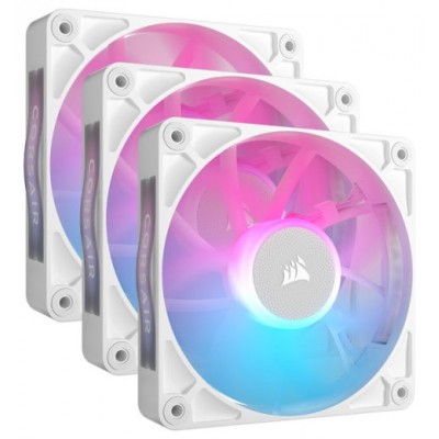 VENTILADOR CAJA CORSAIR RX RGB SERIES iCUE LINK RX120 RGB BLANCO TRIPLE PACK CO-9051022-WW (Espera 4 dias) en Huesoi