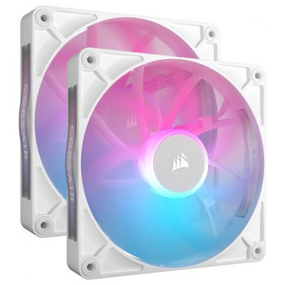 VENTILADOR CAJA CORSAIR RX RGB SERIES iCUE LINK RX140 RGB BLANCO DUAL PACK CO-9051024-WW (Espera 4 dias) en Huesoi