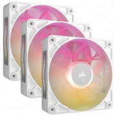 VENTILADOR AUXILIAR RX120 ICUE LINK MAX RGB 120MM WHITE TRIPLE PACK CORSAIR (Espera 4 dias) en Huesoi