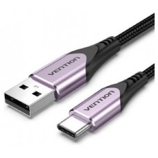 CABLE USB-A A USB-C M-M 1 M PURPURA VENTION (Espera 4 dias) en Huesoi