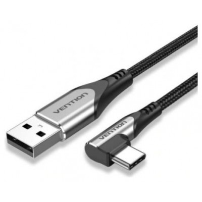 CABLE USB-A A USB-C M-M 270º 0.5 M GRIS VENTION (Espera 4 dias) en Huesoi