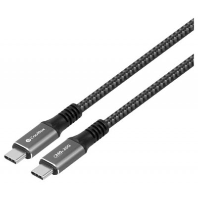 CABLE USB 3.2 GEN2 COOLBOX 5A USB-C/M-USB-C/M 240W en Huesoi