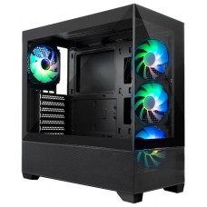 COOLBOX CHASIS ATX GA250 CRISTAL 4XVENT.ARGB en Huesoi