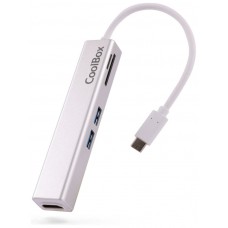 COOLBOX DOCK LITE USB-C en Huesoi
