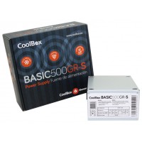 FUENTE ALIMENTACION 500W COOLBOX 500GR-S 3SATA 8CM SFX (Espera 4 dias) en Huesoi