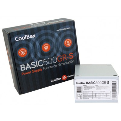 FUENTE DE ALIMENTACION COOLBOX SFX BASIC 500GR-S en Huesoi