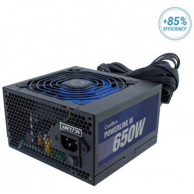 FUENTE ALIMENTACION ATX 650W COOLBOX POWERLINE III en Huesoi
