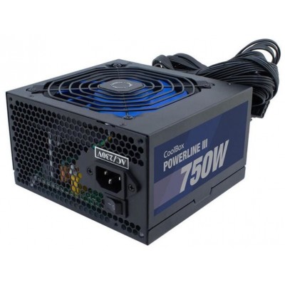 FUENTE ALIMENTACION ATX 750W COOLBOX POWERLINE III en Huesoi