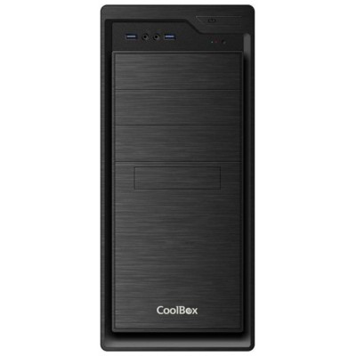 CAJA SEMITORRE ATX F800 FA/500GR NEGRO COOLBOX (Espera 4 dias) en Huesoi