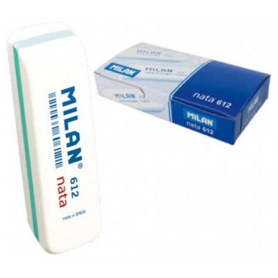 Milan CPM612 goma Plástico Blanco 12 pieza(s) (MIN12) (Espera 4 dias) en Huesoi