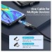 CABLE USB-A MAGNETICO CON ADAPTADOR MICROUSB/M USB-C/M 1.5 M GRIS VENTION (Espera 4 dias) en Huesoi