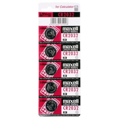 PILA BOTON LITIO MAXELL CR2032 E-B5 en Huesoi