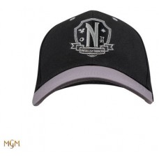 GORRA CON VISERA NEVERMORE ACADEMY NEGRA 54-60 CM (CIRCUNFERENCIA) CINEREPLICAS REDSTRING CR2671 (Espera 4 dias) en Huesoi