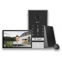 EZVIZ VIDEOPORTERO WIFI EP7 2K BATERIA EXTERIOR CON PANEL SOLAR NEGRO/PLATA en Huesoi