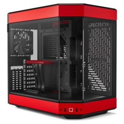 CAJA ATX SEMITORRE HYTE Y60 ROJA CS-HYTE-Y60-BR en Huesoi