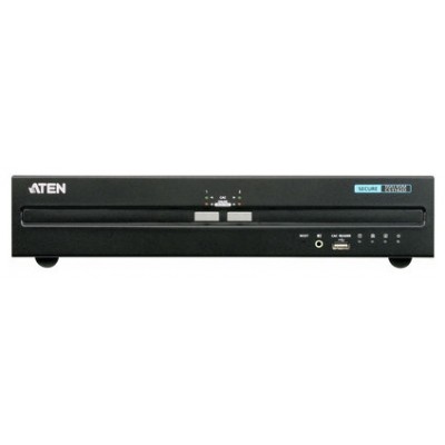 Aten Switch KVM seguro DVI dual display USB de 2 puertos (compatible con PSS PP v3.0) (Espera 4 dias) en Huesoi