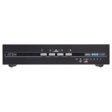 ATEN Switch KVM de seguridad avanzada DVI dual display USB de 4 puertos con CAC (compatible con PSD PP v4.0) (Espera 4 dias) en Huesoi