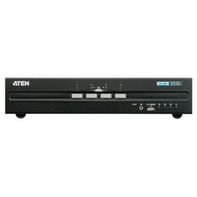 Aten Switch KVM seguro HDMI dual display USB de 4 puertos (compatible con PSS PP v3.0) (Espera 4 dias) en Huesoi