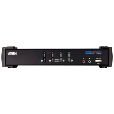 Aten CS1764A interruptor KVM Negro (Espera 4 dias) en Huesoi