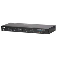 ATEN SWITCH 8-PORT USB DVI KVM WITH USB PERIPHERAL SUPPORT, AUDIO AND BROADCAST MODE (CS1768-ATA-G) (Espera 4 dias) en Huesoi