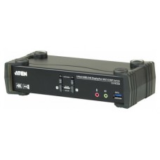 ATEN Switch KVMP™ DisplayPort 4K MST USB 3.0 de 2 puertos (cables incluidos) (Espera 4 dias) en Huesoi