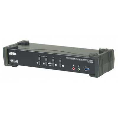 ATEN Switch KVMP™ DisplayPort 4K MST USB 3.0 de 4 puertos (cables incluidos) (Espera 4 dias) en Huesoi