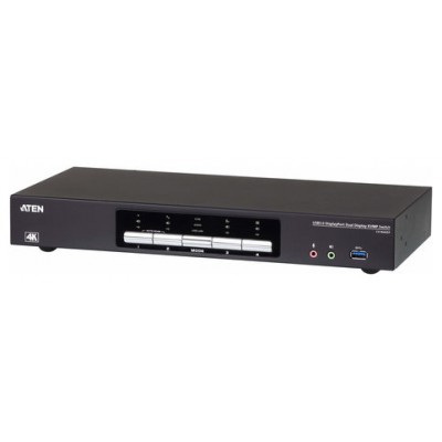 ATEN Switch KVMP™ DisplayPort 4K dual display USB 3.0 de 4 puertos (Espera 4 dias) en Huesoi