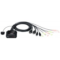 Aten CS22H interruptor KVM Negro (Espera 4 dias) en Huesoi