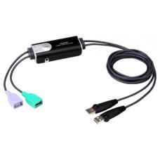 Aten CS62KM-AT cable para video, teclado y ratón (kvm) Negro 1,8 m (Espera 4 dias) en Huesoi