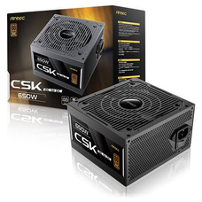 FUENTE ALIM. 650W 80+ BRONZE CSK DC NEGRO ANTEC (Espera 4 dias) en Huesoi