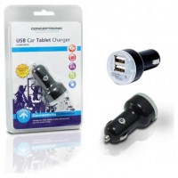 CARGADOR DE COCHE CONCEPTRONIC 5V 2xUSB  PARA COCHE en Huesoi