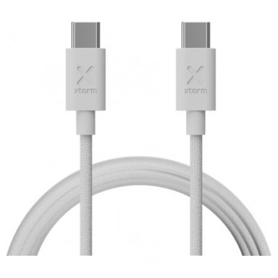 CABLE GO2 USB-C A USB-C PD 100W 1M BLANCO XTORM (Espera 4 dias) en Huesoi