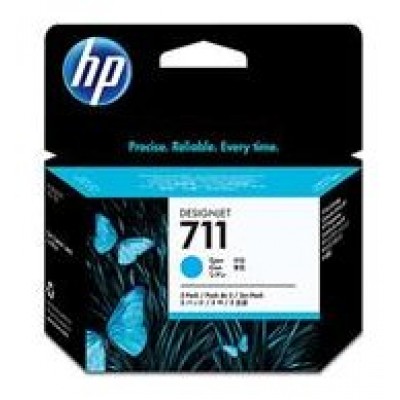 HP DesignJet T120/T520 Cartucho Cian Nº711 (Pack 3) en Huesoi