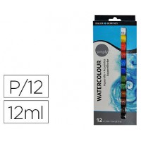 SET ACUARELAS 12X 12ML SIMPLY DALER ROWNEY D134500100 (Espera 4 dias) en Huesoi