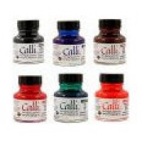 SET TINTA CALIGRAFÍA 6 COLORES SURTIDOS (6X 29,5ML) DALER ROWNEY D604300010 (Espera 4 dias) en Huesoi